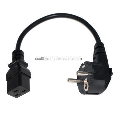 Electronic Wire Harness Professional Cable Manufacturer Cee 7/7 Plug to C13 Power Cable Customized