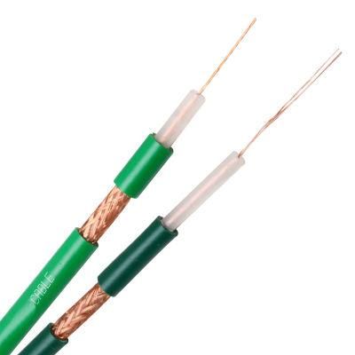 Surveillance Cameras 2c Power Wire Messager Cu Conductor Rg59 Rg58 Rg11 RG6 Rg6u Coaxial Cable