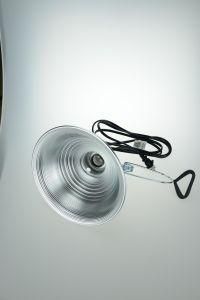 Clamp Lamp Light ETL Listed with 8.5 Inch Aluminum Reflector 150 Watt 6 Foot Power Cord