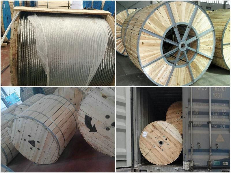 Zinc Coated Galvanized Steel Strand Ehs Stay Wire/Earth Wire/Guy Wire (1/4′′, 3/8′′, 7/10SWG, 7/12SWG)