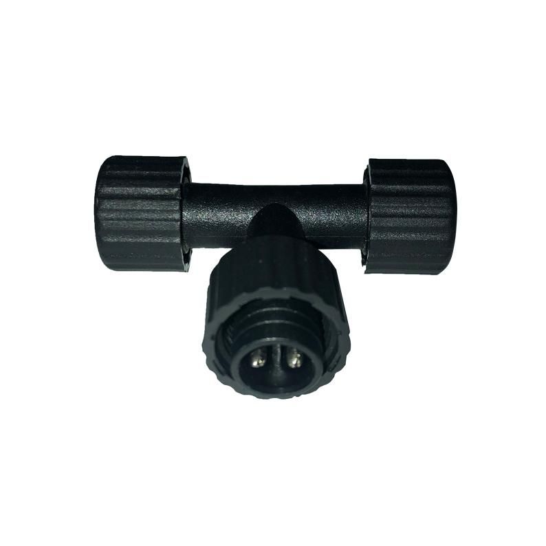 IP76 IP68 PVC T Joint Waterproof Connector for Light