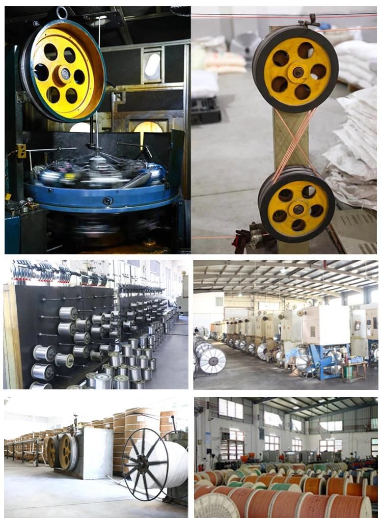 High Quality Bare Copper CCTV Al Braiding Coaxial RG6 Cable