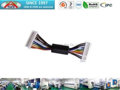 Wire Harness, Customized Cable Assemblies with Connector, Magnet Ring