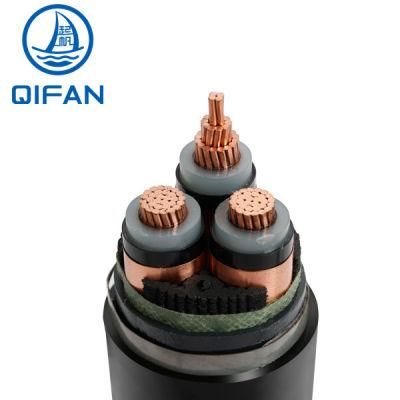 Copper Aluminum Conductor Single 3 Core Underground Armoured Power Cable for 6/10kv 8.7/15kv 12/20kv 18/30kv