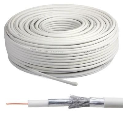 RG6 Satellite Coaxial Cable 100m Black