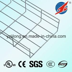 Side Height 30~200 Electro-Galvanized Steel Mesh Cable Tray