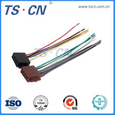 Customized Automotive Connector Electrical Auto Cable Wire Harness for Volvo ISO