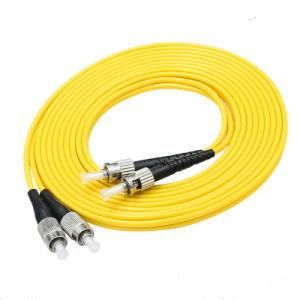 Fcu-Stu Patch Cord in Communication Cables Duplex Sm 3.0mm Fiber Optical Patch Cord
