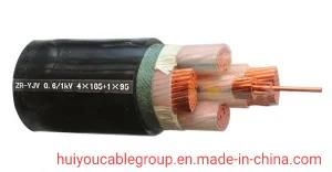 AWG 12 /10 Yjv Cu/XLPE /PVC Copper Conductor Power Cable