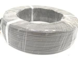 Gray UL 1032 24AWG Electronic Lead Wire