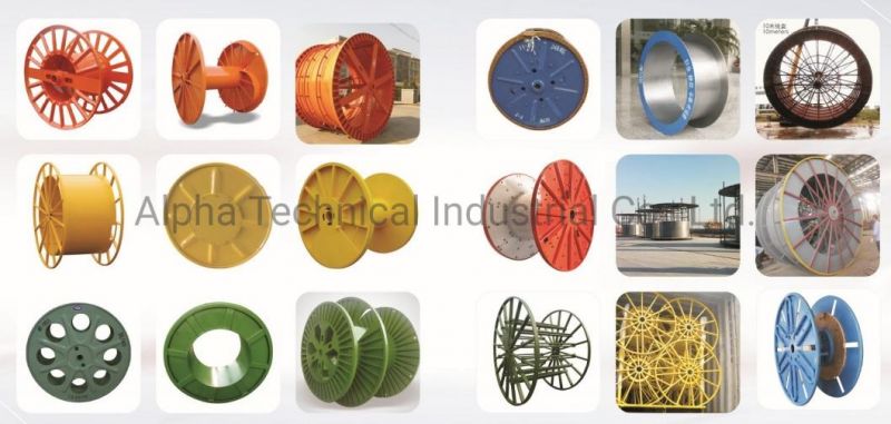 High Quality Steel Flange Process Bobbin, Bobbin for Cable Wire / Steel Wire, Metal Cable Wire Reels~