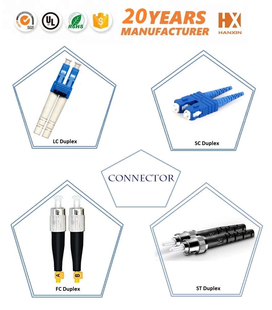 Hanxin Brand LC/Upc/APC Singlemode Multicore Pigtail