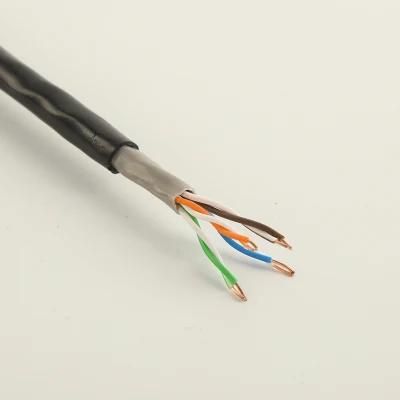 Cat5e 4 Pairs UTP and STP Direct Burial Underground Waterproof Outdoor LAN Cable