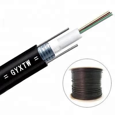 Single Mode G652D Armored 6 Core Fiber Optic Cable GYXTW