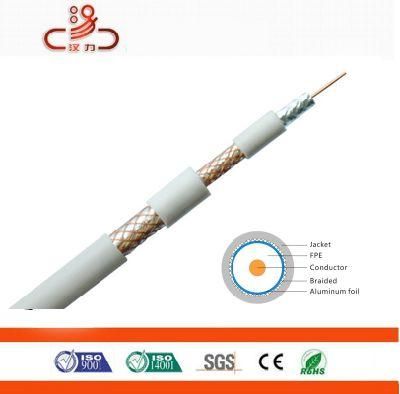 RG6 Coaxial Cable 4 Shielding /Computer Cable/ Data Cable/ Coaxial Cable RG6