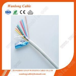 Shielded Telephone Cable Cat3, 1-50 Pairs Telephone Cable for Communication