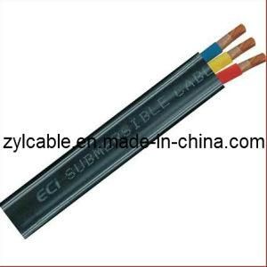 Flat Cable Submersible Pump Cable / Pump Cable / 4 Core Rubber Flat Cable