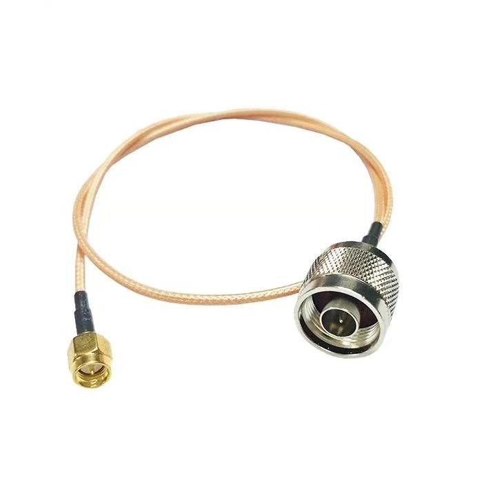 SMA Male to N Male Jumper Cable Assembly Rg316