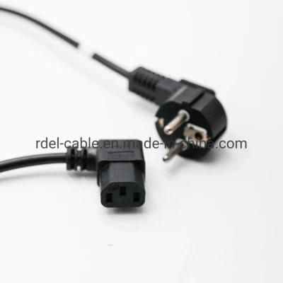 Power Cord Set 16A Schuko Plug with IEC60320 C13 RoHS VDE