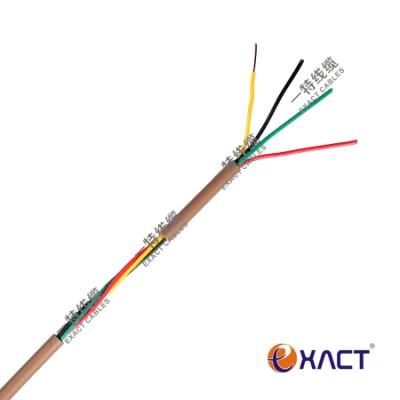 Solid 4X0.5mm Brown Unshielded Shielded CCA/Tinned Copper/Copper/TCCA CPR Alarm Cable En50575 IEC6032-1 for UK Market Communication Cable