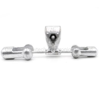 ADSS Opgw ACSR AAAC Cable Vibration Insulation Stock Bridge Vibration Damper