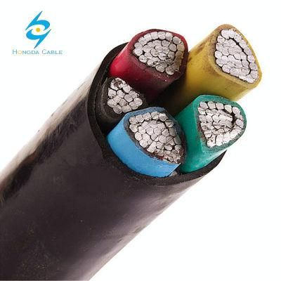 5 X 70mm2 240mm Aluminum Core XLPE PVC Underground Electrical Cable