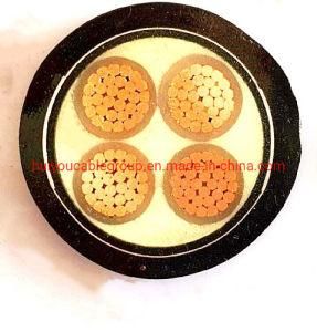 XLPE Insulated Sta Armored PVC Sheath Yjv22 0.6/1kv Underground Power Cable