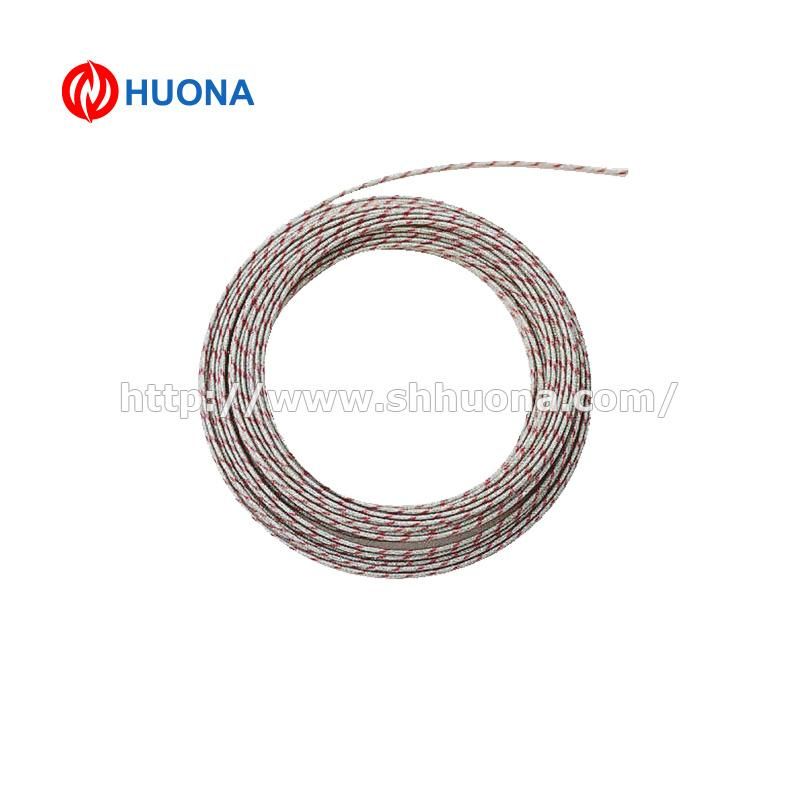 Stainless Steel Screened Thermocouple Extension Wire Type K with Fiberglass Insulation