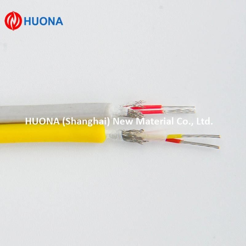 China K Type Thermocouple Cables with PVC/PTFE Insulated
