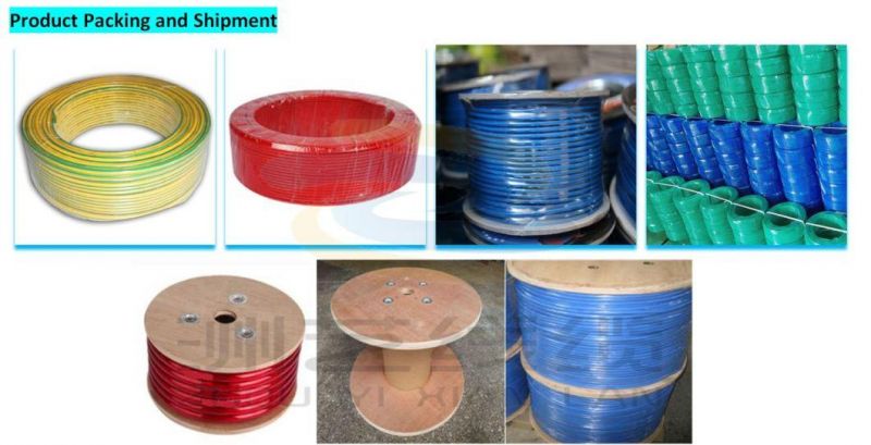 Copper Conductor with Earth PVC Insulated PVC Sheathed Flat Cable