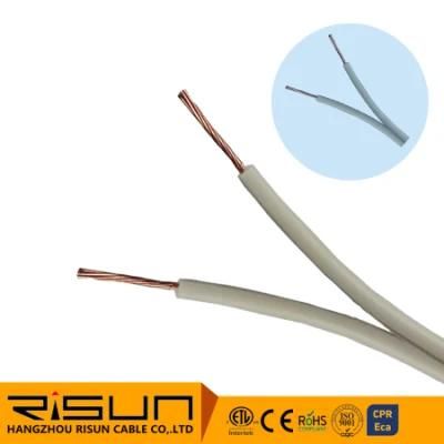 2c/22 AWG Stranded Zip Cable 1000FT Box- White