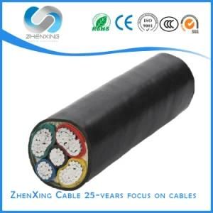 0.6/1kv Aluminum Electrical Wire Conductor XLPE Insulted PVC Jacket Power Cable
