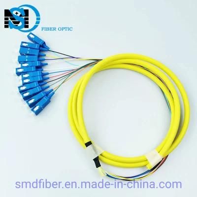 LSZH Singlemode 12 Core Sc/Upc Fiber Cable