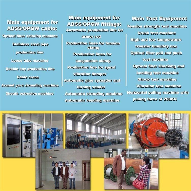 Fiber Optics Cable Opgw Eccentric Tube Structure (Model: B-01)
