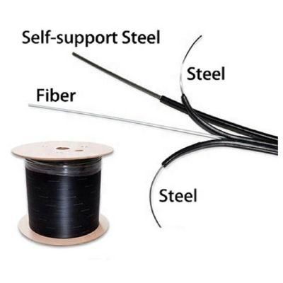 Factory Price OEM Self-Supported Bow Type Drop Fiber Optic Cable (FRP or steel wire strength unit)