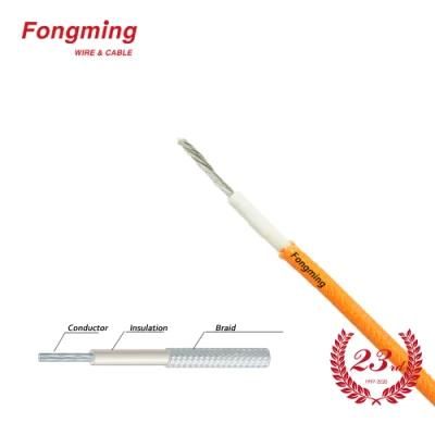 Fiberglass Braid Silicone Insulation UL3122 Electrical Wire
