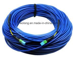 MPO Armored Fiber Optic Patch Cord