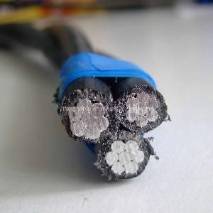 AAC AAAC Conductor XLPE PE PVC Insulated Low Voltage Twisted ABC Cable