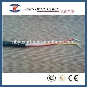 2 Core Indoor MM LSZH Waterproof Optic Fiber Cable