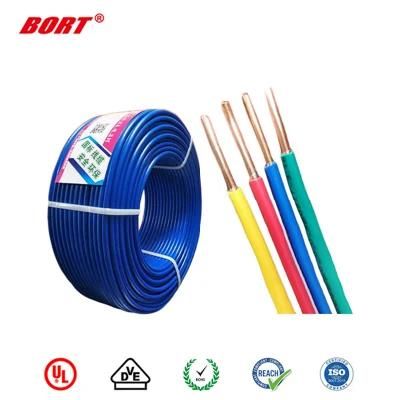 Flry-B 0.35 0.5 0.75mm2 Strand Bare Copper Automobile 105 Degrees PVC Wire Electrical Cable