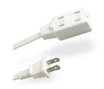 Indoor Cube Tap 2-Conductor Extension Cords