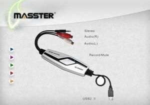 USB Audio Capture / Grabber Adaptor (BR 601)