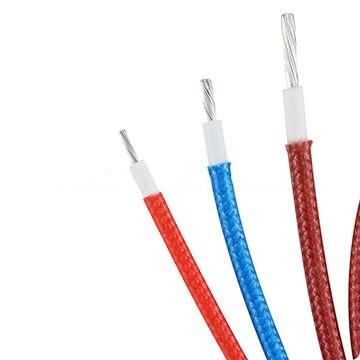 UL3122 Fiberglass Wire, Silicone Braid Cable, High Temperature Electrical Wire