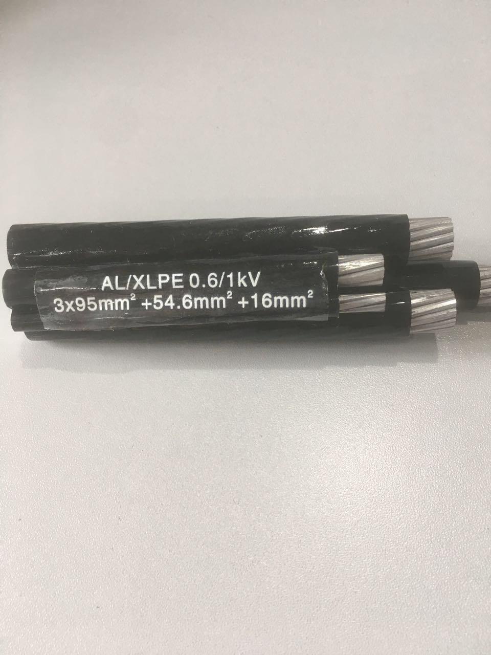 3*95+54.6+16sqmm ABC Cables with Street Lighting for Overhead