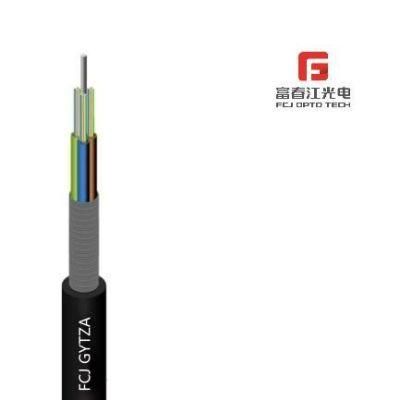 Gytza Outdoor Optical Fiber Cable 8 12 24 48 96 144 288 Core ADSS GYTA GYTS GYXTW4 Dust Direct Buried Fiber Optic Cable