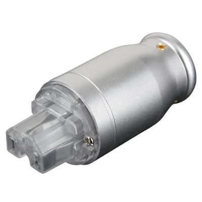 Hh3409 Audio Grade Us IEC Socket Connector Aluminum