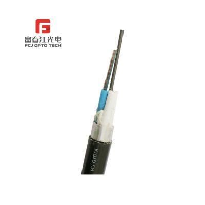Outdoor Ribbon Fiber Optic Cable Gydta for Telecommunications