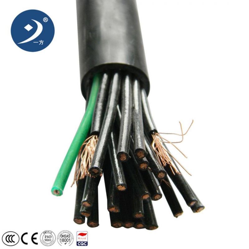 0.6 1 Kv Muliti Core XLPE PVC Insulated Flexible Copper Conductor Control Cable