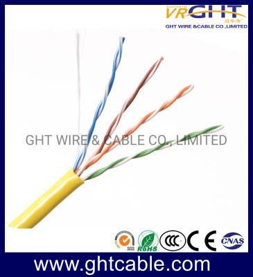 24AWG Bc Copper Indoor UTP Cat5e LAN Cable