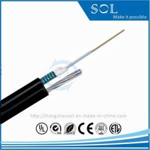 Outdoor Aerial Steel Tape Armor GYXTC8S Fiber Optic Cable